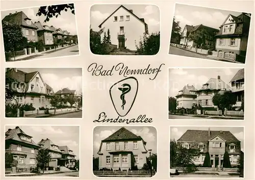 AK / Ansichtskarte Bad_Nenndorf Lindenallee Details Bad_Nenndorf