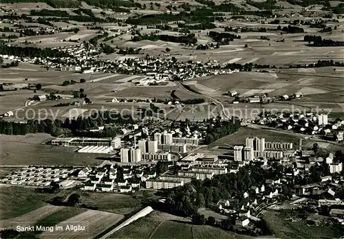 AK / Ansichtskarte St_Mang Fliegeraufnahme St_Mang