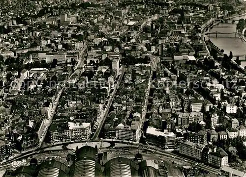 AK / Ansichtskarte Frankfurt_Main Fliegeraufnahme Frankfurt Main