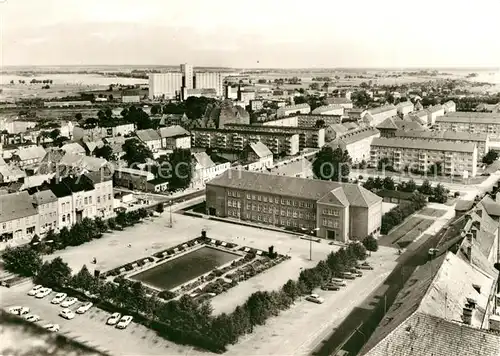 AK / Ansichtskarte Pasewalk_Mecklenburg_Vorpommern Blick von der St Marien Kirche Pasewalk_Mecklenburg