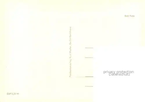 AK / Ansichtskarte Eberswalde Wildparkstrasse Eberswalde