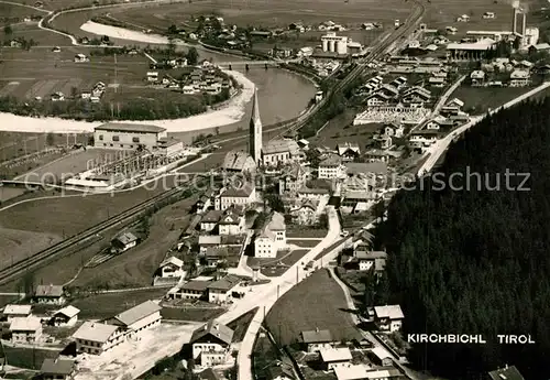 AK / Ansichtskarte Kirchbichl_Tirol Fliegeraufnahme Kirchbichl Tirol