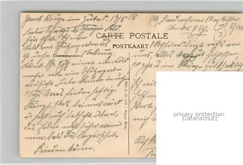 AK / Ansichtskarte Messines Rue de l Eglise Messines