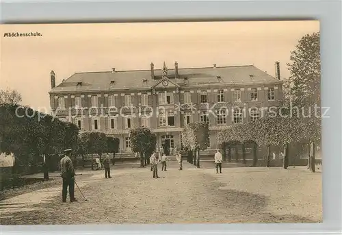 AK / Ansichtskarte Bruessel_Bruxelles Maedchenschule Bruessel_Bruxelles