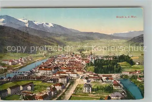 AK / Ansichtskarte Bruck_Mur Panorama Bruck_Mur