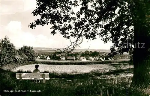 AK / Ansichtskarte Gehrden_Westfalen Bungalow Feriendorf Gehrden_Westfalen