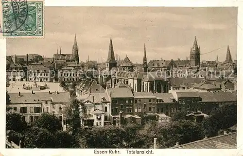 AK / Ansichtskarte Essen_Ruhr Totalansicht Essen_Ruhr