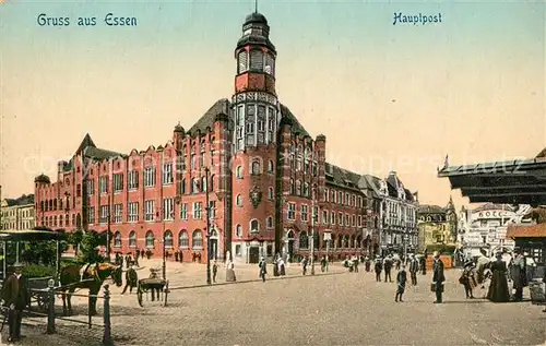 AK / Ansichtskarte Essen_Ruhr Hauptpost Essen_Ruhr