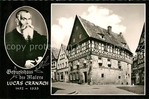 AK / Ansichtskarte Kettwig Gasthaus zum Scharfen Eck Geburtshaus des Malers Lukas Cranach Kettwig