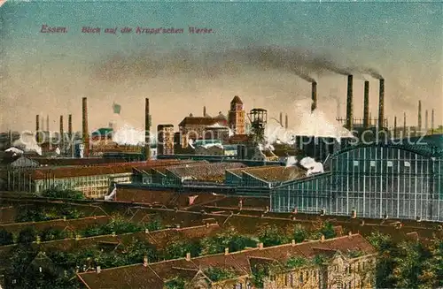 AK / Ansichtskarte Essen_Ruhr Kruppsche Werke Essen_Ruhr