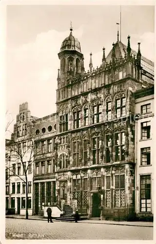 AK / Ansichtskarte Wesel_Rhein Rathaus Wesel Rhein