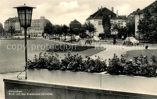 AK / Ansichtskarte Dinslaken Blick von der Kreishaus Terrasse Dinslaken