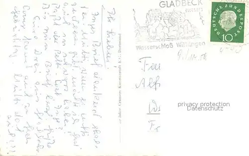 AK / Ansichtskarte Gladbeck Rathaus Gladbeck