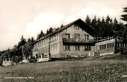 AK / Ansichtskarte Oberpfalz Schutzhaus Silberhuette Oberpfalz