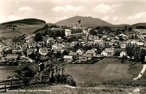 AK / Ansichtskarte Lam_Oberpfalz mit Hohenbogen Lam_Oberpfalz