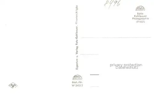 AK / Ansichtskarte Lam_Oberpfalz mit Hohenbogen Lam_Oberpfalz