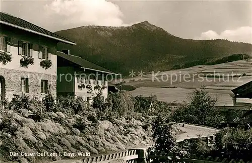 AK / Ansichtskarte Lam_Oberpfalz mit Osser Lam_Oberpfalz