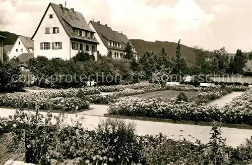 AK / Ansichtskarte Hersbruck Rosengarten beim Strudelbad Hersbruck