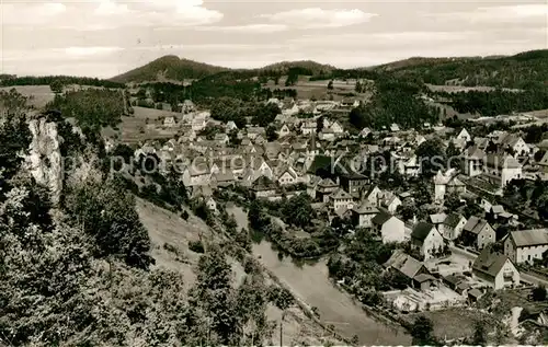 AK / Ansichtskarte Velden_Mittelfranken Panorama Velden Mittelfranken