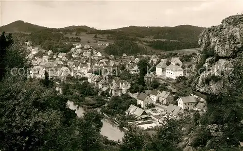 AK / Ansichtskarte Velden_Mittelfranken Panorama Velden Mittelfranken