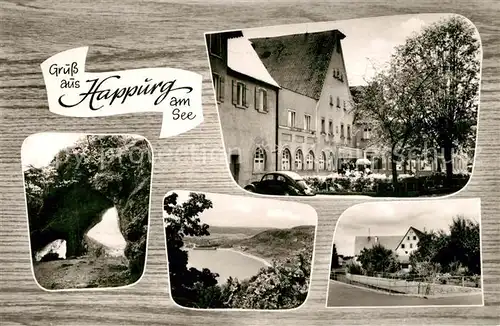 AK / Ansichtskarte Happurg Meyers Gasthof Zum schwarzen Ross Happurg