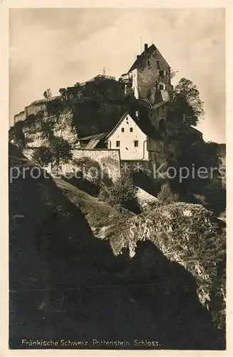 AK / Ansichtskarte Pottenstein_Oberfranken Schloss Pottenstein_Oberfranken