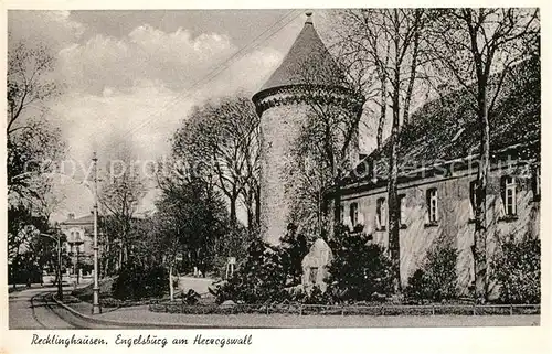 AK / Ansichtskarte Recklinghausen_Westfalen Engelsburg am Herwegswall Recklinghausen_Westfalen