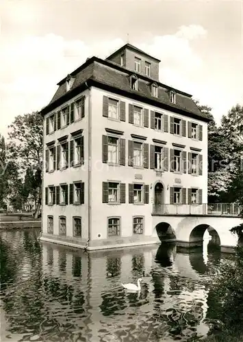 AK / Ansichtskarte Frankfurt_Main Museum Vor und Fruehgeschichte Holzhausenpark Frankfurt Main