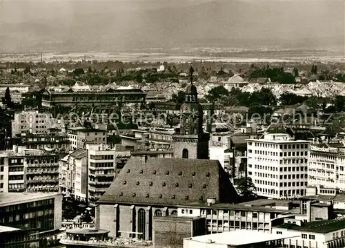 AK / Ansichtskarte Frankfurt_Main Blick vom Domturm Katharinenkirche Opernhaus Frankfurt Main