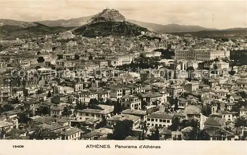 AK / Ansichtskarte Athenes_Athen Panorama Athenes Athen