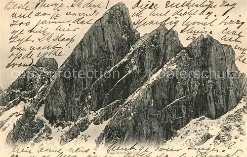 AK / Ansichtskarte Rotwandhaus Panorama Ruchenkoepfe Rotwandhaus