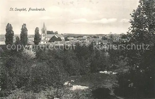 AK / Ansichtskarte Saint Souplet sur Py Panorama Saint Souplet sur Py