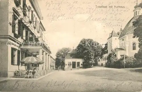 AK / Ansichtskarte Tobelbad Kurhaus Tobelbad