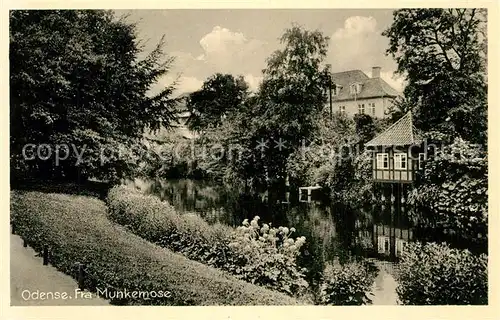 AK / Ansichtskarte Odense Fra Munkemose Odense