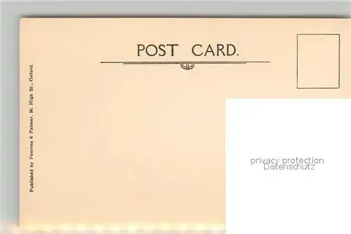 AK / Ansichtskarte Oxford_Oxfordshire Christ Church Oxford Oxfordshire