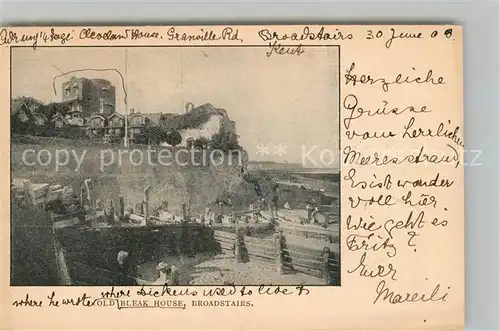 AK / Ansichtskarte Broadstairs Old Bleak House Broadstairs