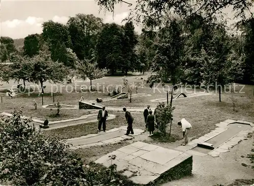 AK / Ansichtskarte Bad_Salzhausen Kleingolf Anlage Bad_Salzhausen