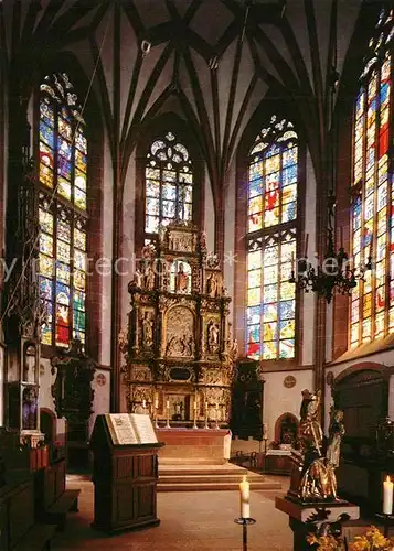 AK / Ansichtskarte Kiedrich Chor Pfarrkirche Sankt Valentin  Kiedrich
