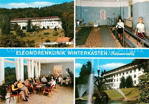 AK / Ansichtskarte Winterkasten_Lindenfels Eleonorenklinik Winterkasten_Lindenfels