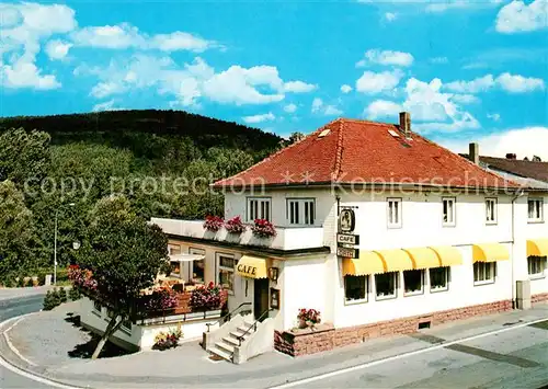 AK / Ansichtskarte Zell_Odenwald Cafe Konditorei Orth Zell Odenwald