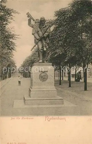 AK / Ansichtskarte Kobenhavn Den lille Kornblaeser Kobenhavn