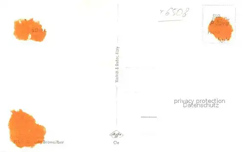 AK / Ansichtskarte Gau Odernheim Ortsmotive Fachwerkhaus Kirche Ruine Bromsilber Gau Odernheim