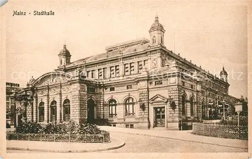 AK / Ansichtskarte Mainz_Rhein Stadthalle Mainz Rhein