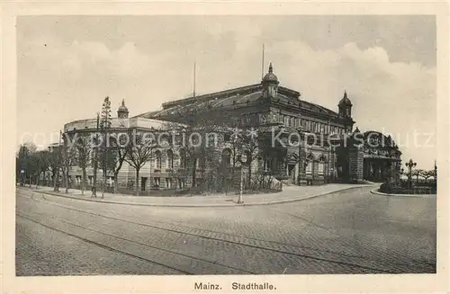 AK / Ansichtskarte Mainz_Rhein Stadthalle Mainz Rhein