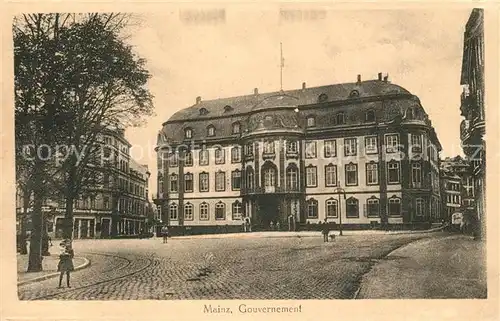 AK / Ansichtskarte Mainz_Rhein Gouvernement Mainz Rhein