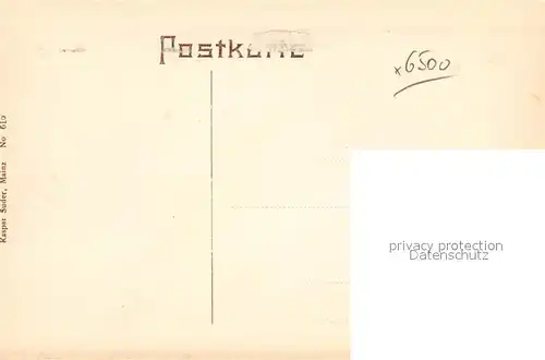 AK / Ansichtskarte Mainz_Rhein Bahnhofsplatz Strassenbahn Mainz Rhein