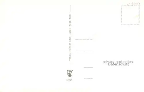 AK / Ansichtskarte Werden_Ruhr Rathaus Ruhrbruecke Abteikirche Panorama Brehm Ruhrbruecke Pastoralsberg Brueckenaufgang Brueckstrasse Folkwang Schule Werden Ruhr