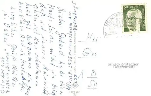 AK / Ansichtskarte Helmarshausen Panorama Helmarshausen