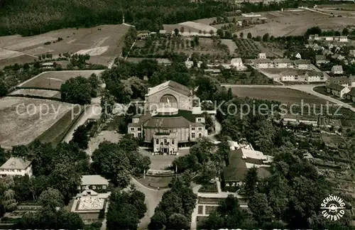 AK / Ansichtskarte Bayreuth Festspielhaus Fliegeraufnahme Bayreuth