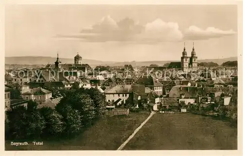 AK / Ansichtskarte Bayreuth Total Bayreuth